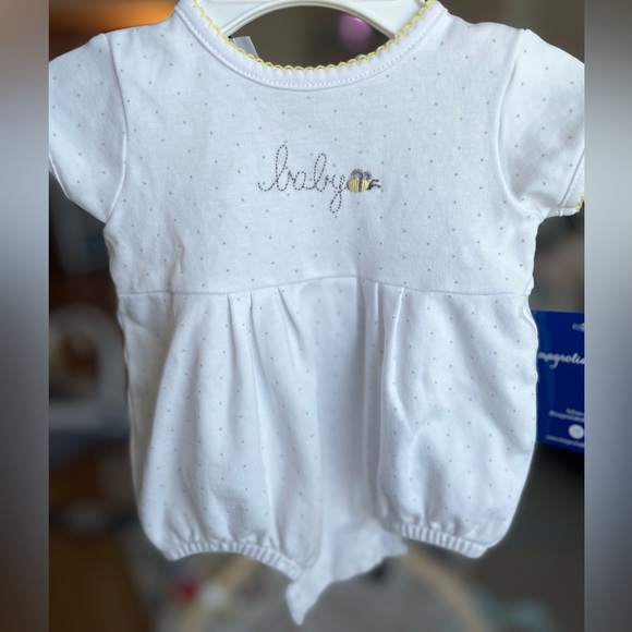 New Magnolia Baby 0-3M Set Pima Cotton - Picture 7 of 9